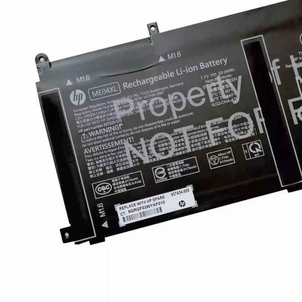 Акумулятор для ноутбука HP ME04XL - Зображення 3