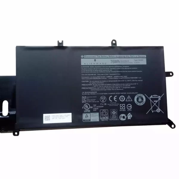 Акумулятор для ноутбука DELL ALIENWARE M15 R2,ALIENWARE M17 R2 - Зображення 3
