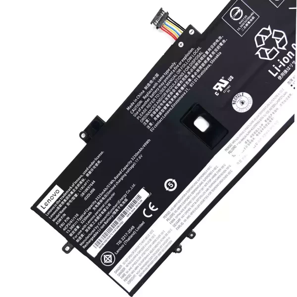 Акумулятор для ноутбука Lenovo ThinkPad X1 Carbon 2019,ThinkPad X1 Carbon 2020 - Зображення 3