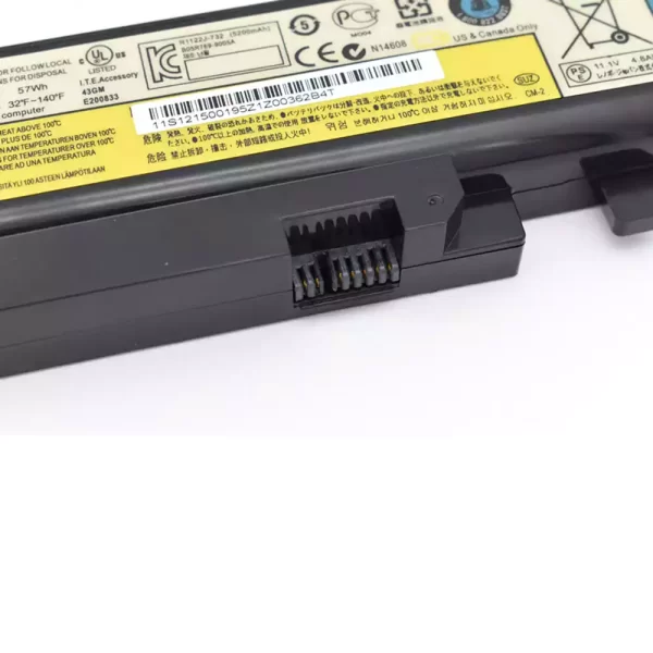 Акумулятор для ноутбука LENOVO Y460 Y460A Y460C Y460N Y460P Y560 Y560A - Зображення 4