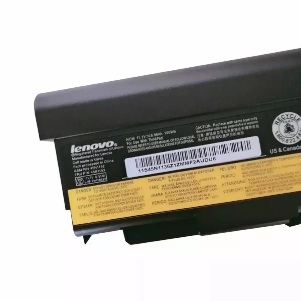 Акумулятор для ноутбука LENOVO 45N1152 - Зображення 3