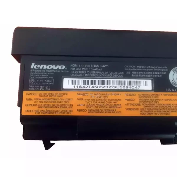 Акумулятор для ноутбука LENOVO ThinkPad L410 L412 L420 L421 L430 L510 L512 L520 L530 SL530 W510 W520 W530I - Зображення 3