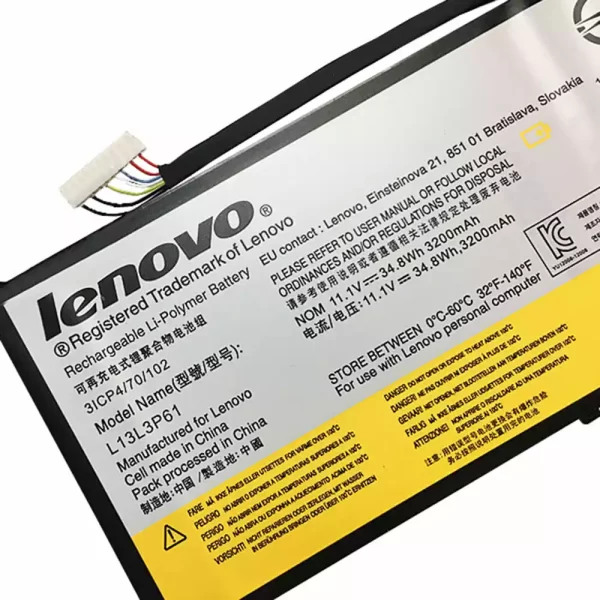Акумулятор для ноутбука LENOVO L13L3P61 - Зображення 3