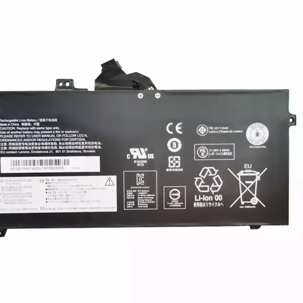 Акумулятор для ноутбука LENOVO Thinkpad X390,Thinkpad X395 - Зображення 4