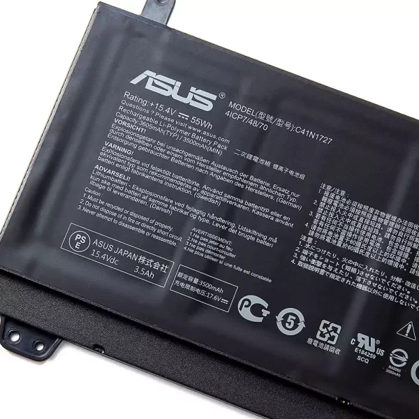 Акумулятор для ноутбука ASUS C41N1727 - Зображення 3