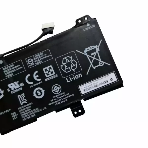 Акумулятор для ноутбука HP GM02XL - Зображення 4