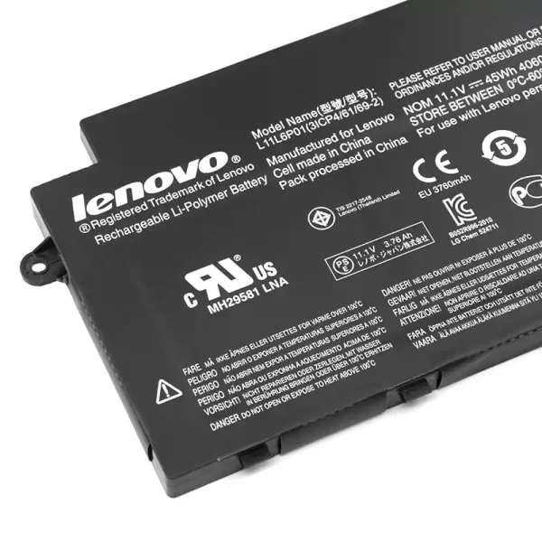 Акумулятор для ноутбука LENOVO L11L6P01 - Зображення 3