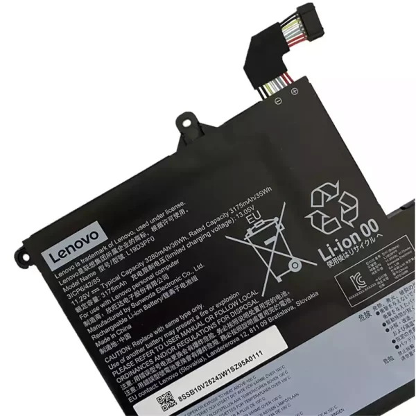 Акумулятор для ноутбука LENOVO L19M3PF1 L19M3PF2 L19D3PF1 L19D3PF2 - Зображення 4