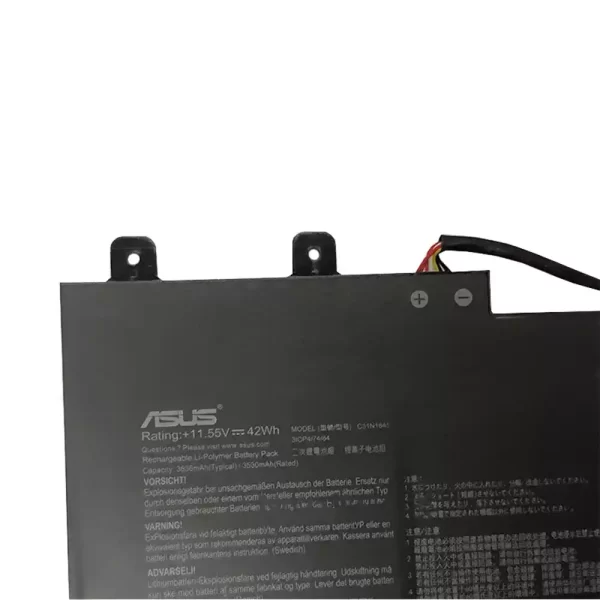 Акумулятор для ноутбука ASUS C31N1845 - Зображення 3