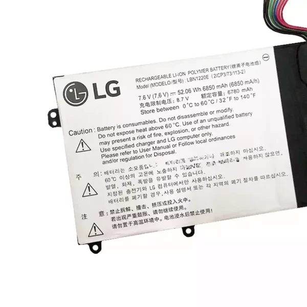 Акумулятор для ноутбука LG LBN1220E - Зображення 3