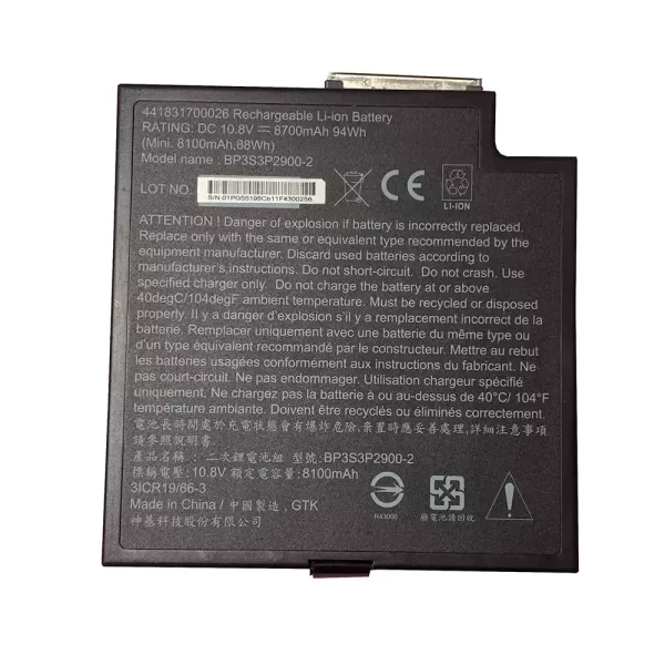 Акумулятор для ноутбука GETAC 441831700026