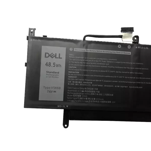 Акумулятор для ноутбука DELL V5K68 - Зображення 3