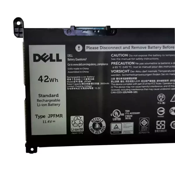 Акумулятор для ноутбука DELL JPFMR - Зображення 3