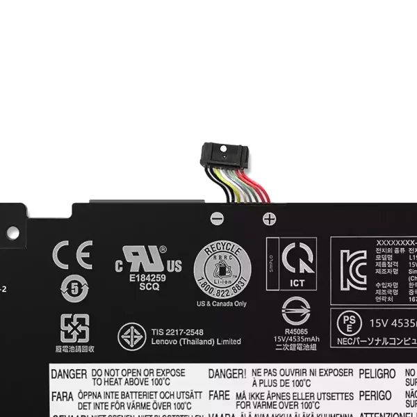 Акумулятор для ноутбука LENOVO L19C4PF1 L19L4PF1 L19M4PF1 - Зображення 4