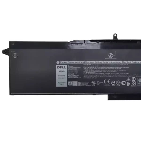 Акумулятор для ноутбука Dell 1FXDH - Зображення 3