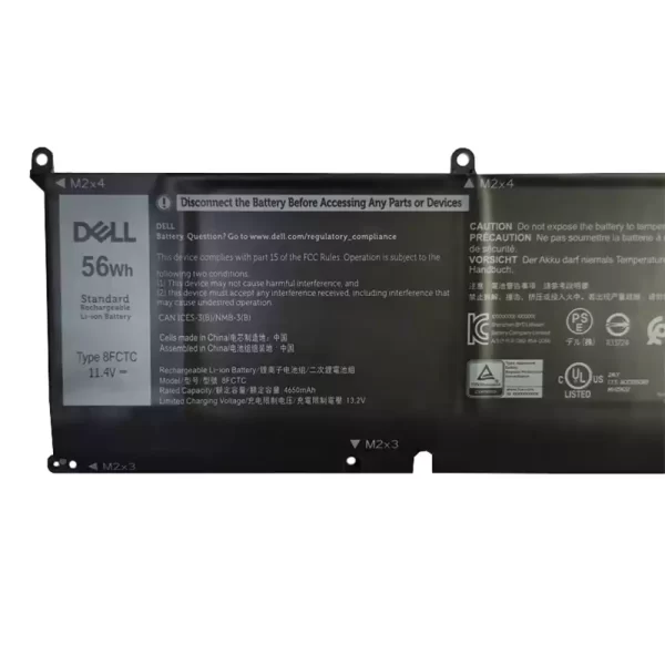 Акумулятор для ноутбука DELL 8FCTC - Зображення 3