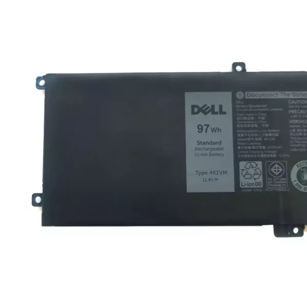 Акумулятор для ноутбука DELL 4K1VM - Зображення 3