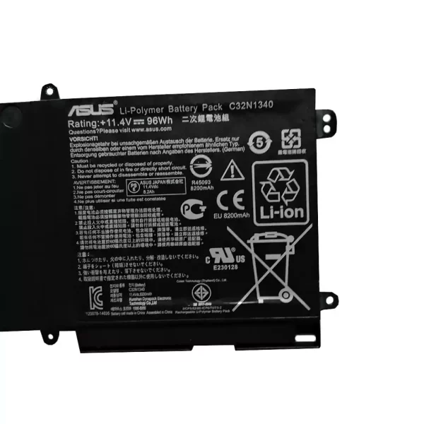Акумулятор для ноутбука ASUS C32N1340 - Зображення 3