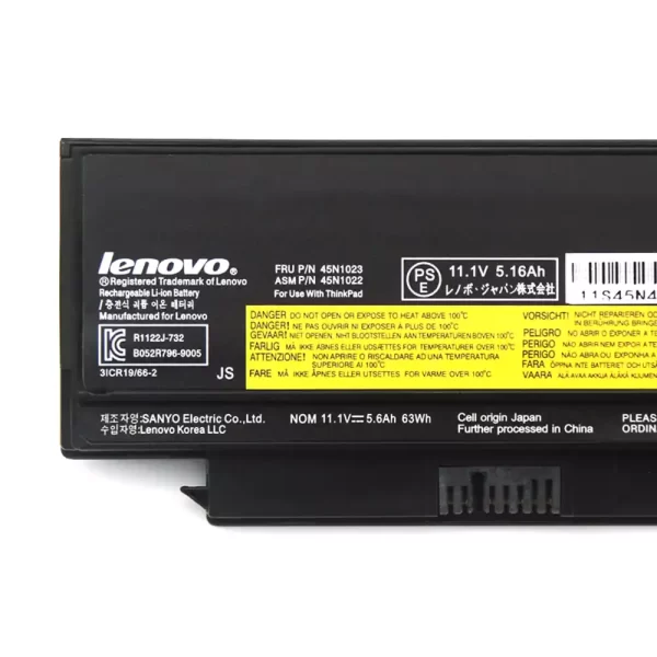 Акумулятор для ноутбука LENOVO 45N1022 45N1023 45N1024 45N1025 - Зображення 3