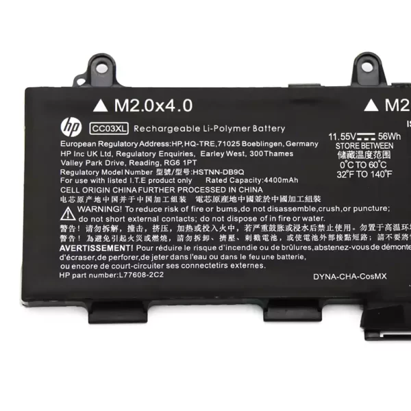 Акумулятор для ноутбука HP EliteBook 830 835 840 845 G7 - Зображення 3