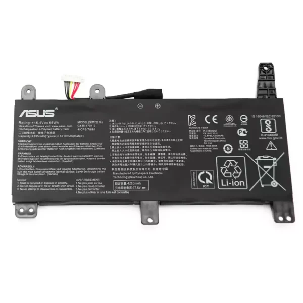 Акумулятор для ноутбука ASUS C41N1731-2