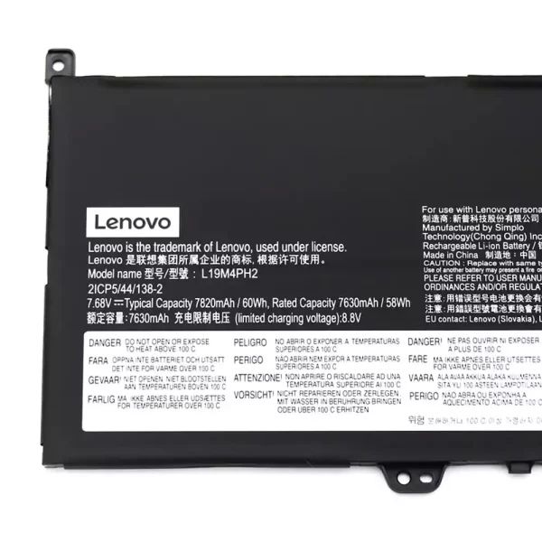 Акумулятор для ноутбука LENOVO Yoga 9 14ITL5,YOGA Pro 14c 2021 - Зображення 3