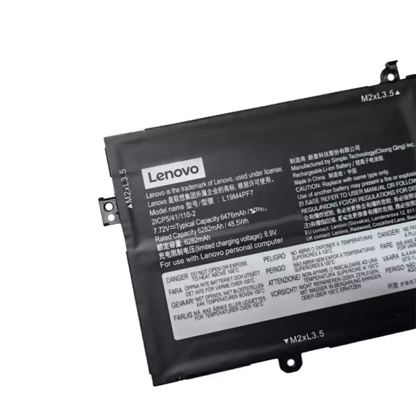 Акумулятор для ноутбука LENOVO L19M4PF7 L19D4PF5 - Зображення 3