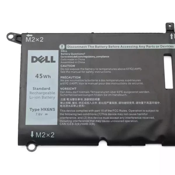 Акумулятор для ноутбука DELL Inspiron 13 5000 5390 5391 7390 7391 7490 XPS 9370 9380 Latitude 3301 Latitude 3311 - Зображення 3