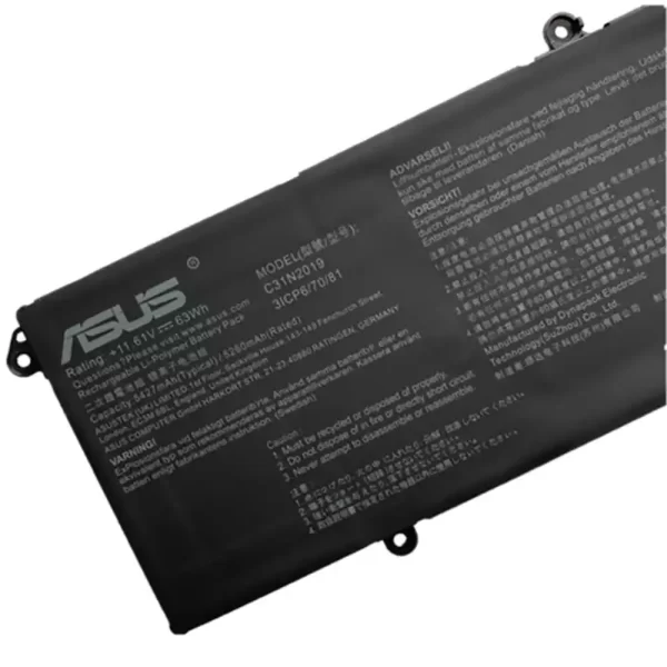 Акумулятор для ноутбука ASUS C31N2019 C31N2019-01 - Зображення 3