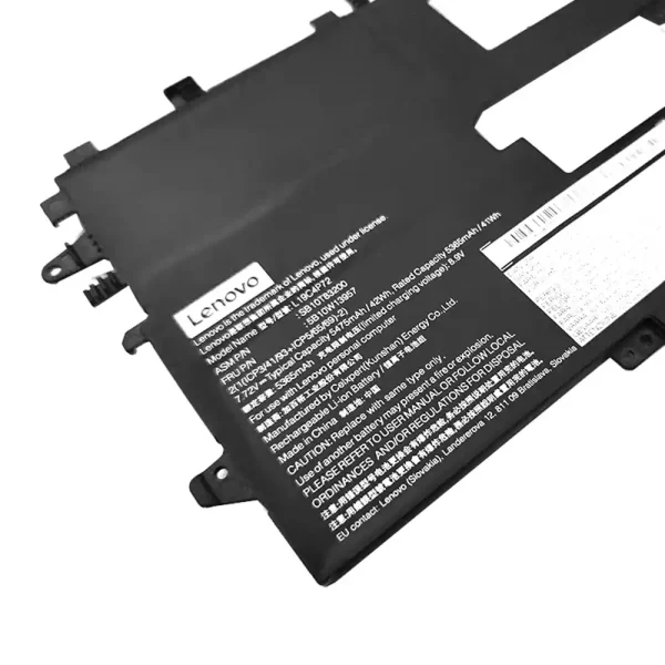 Акумулятор для ноутбука LENOVO L19C4P72 SB10T83200 5B10W13957,Thinkpad X1 Titanium - Зображення 3