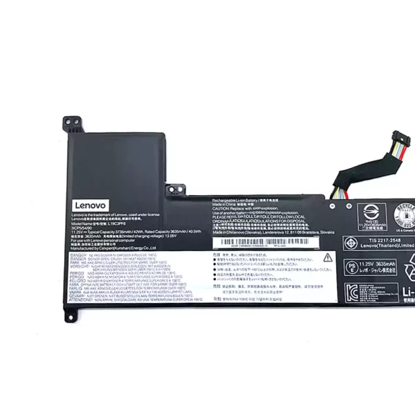 Акумулятор для ноутбука LENOVO L19C3PF6 - Зображення 3