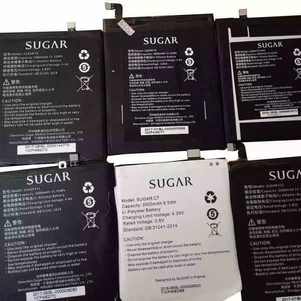 Акумулятор телефон для SUGAR Y11