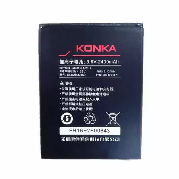 Акумулятор телефон KLB240N360 для KONKA R3