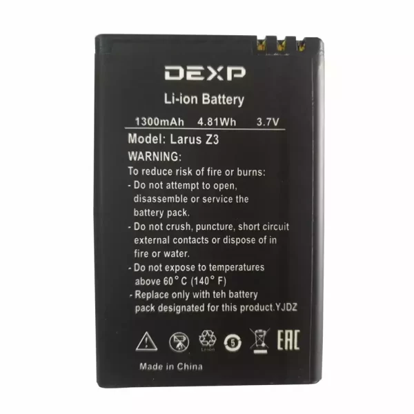 Акумулятор телефон для DEXP Larus Z3
