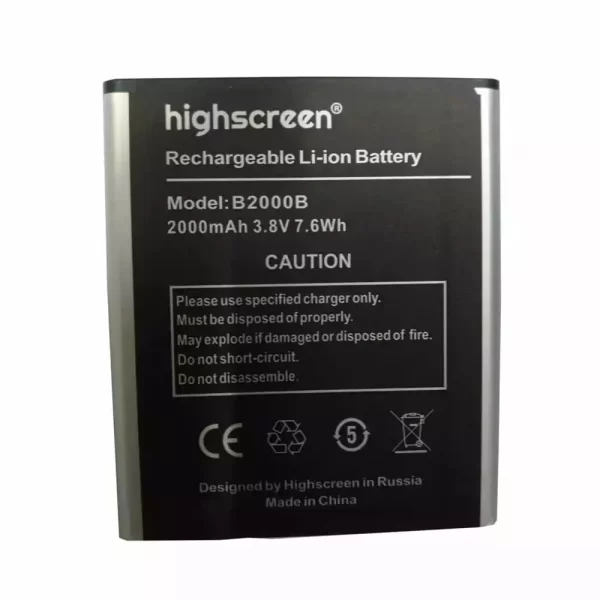 Акумулятор телефон для Highscreen B2000B win