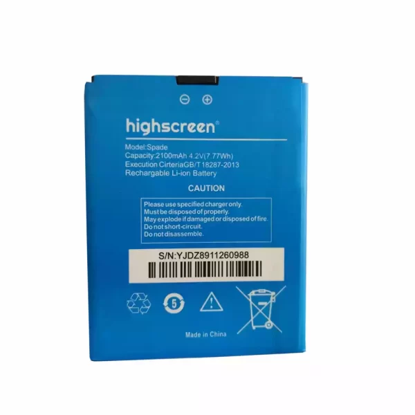 Акумулятор телефон для Highscreen Spade