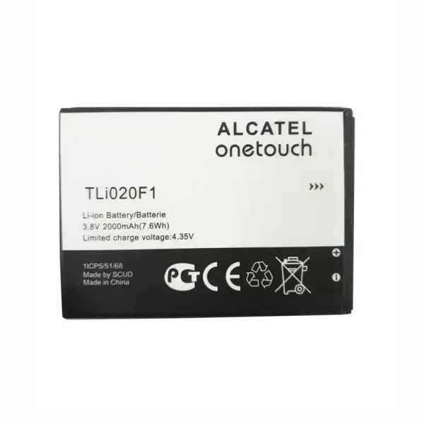 Акумулятор телефон TLi020F1 для Alcatel onetouch OT7040D/C7 POP/C9,J720,J720T,J726T,j728T
