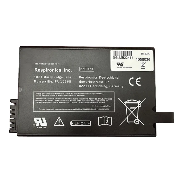 Оригінальний акумулятор RESPIRONICS REF 900-102,Keysight B2987A - Зображення 2