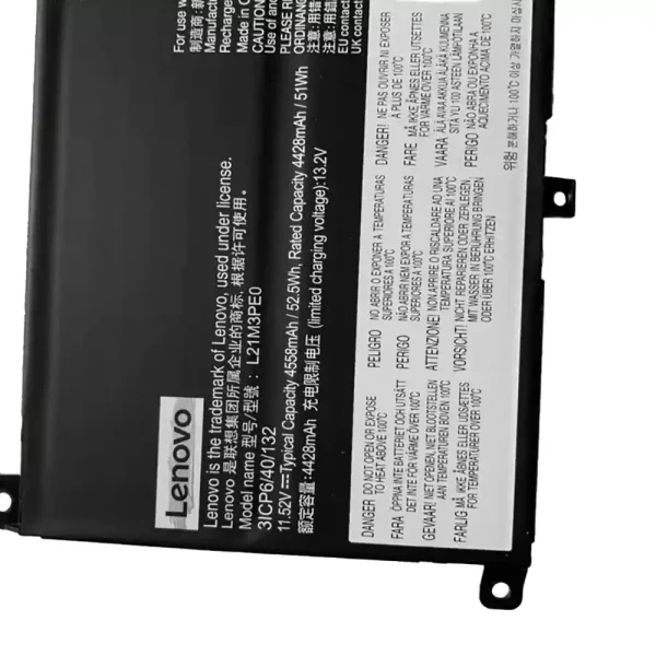 Акумулятор для ноутбука LENOVO L21M3PE0 L21C3PE0 L21L3PE0 L21B3PE0 - Зображення 2