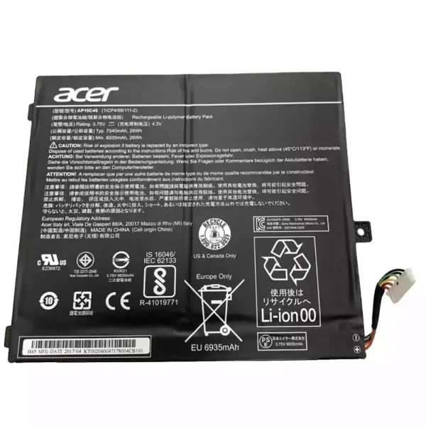 Акумулятор для ноутбука Acer AP16C46