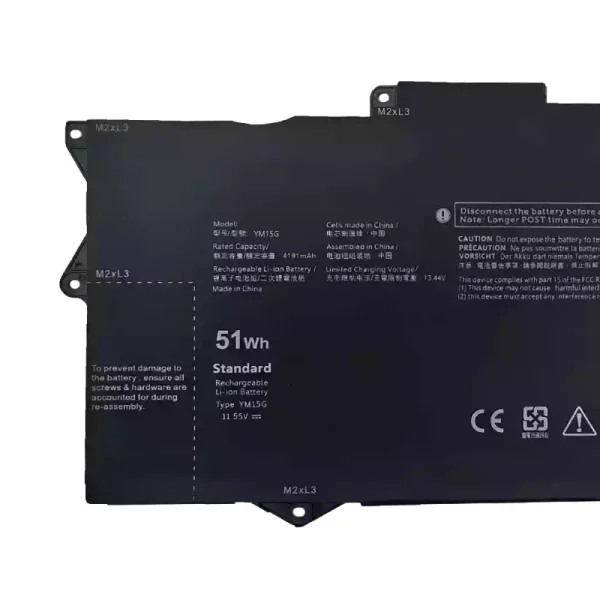 Акумулятор для ноутбука Dell YM15G,Dell XPS 13 9315 2-in-1 - Зображення 3
