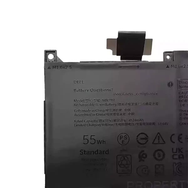 Акумулятор для ноутбука Dell MN79H NXRKW - Зображення 3