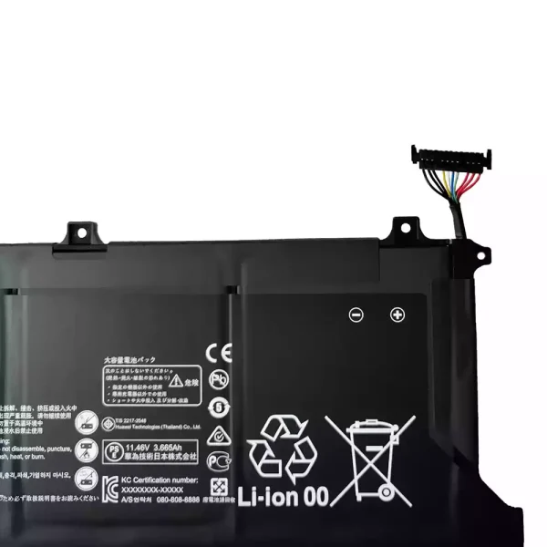 Акумулятор для ноутбука HUAWEI HNL-WFP9 HNL-WFQ9 HNL-WFP9Q WRTD-WFH9Q WRTD-WDH9 WRTD-WFH9 HLY-19R - Зображення 2