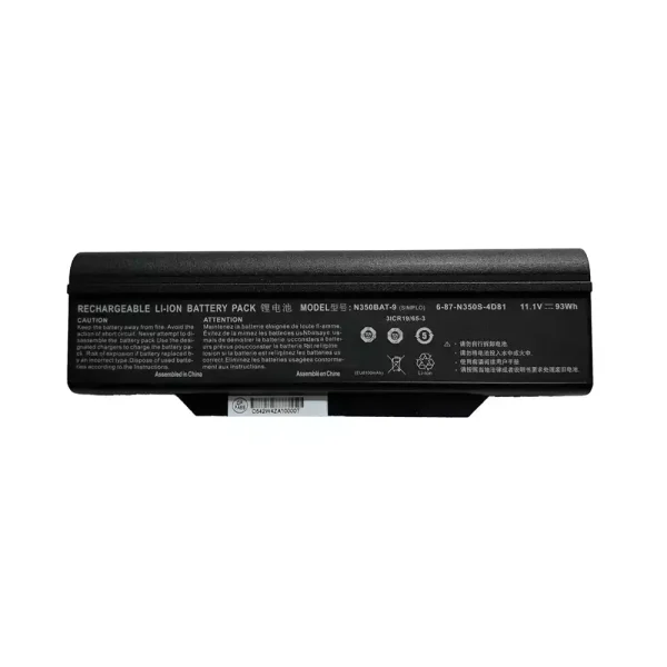 Акумулятор для ноутбука N350BAT-9 6-87-N350S-4D81