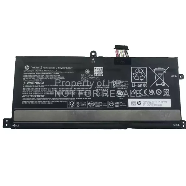Акумулятор для ноутбука HP WE03XL TPN-IB0X N42575-005 N42388-1E1