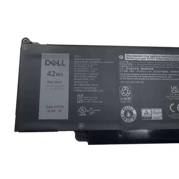 Акумулятор для ноутбука DELL JTG7N 7RDGP - Зображення 2