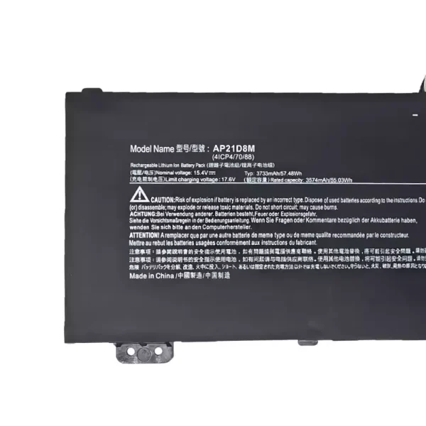 Акумулятор для ноутбука ACER AP21D8M - Зображення 3