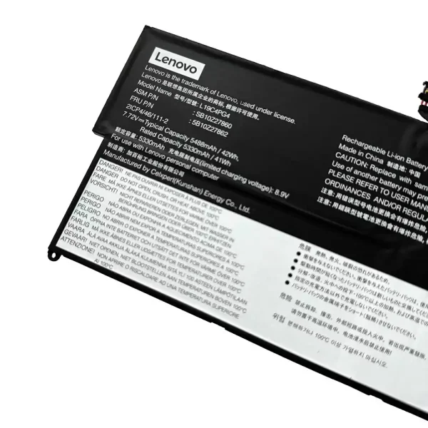 Акумулятор для ноутбука LENOVO L19M4PG4 L19C4PG4 L19D4PG3 - Зображення 3