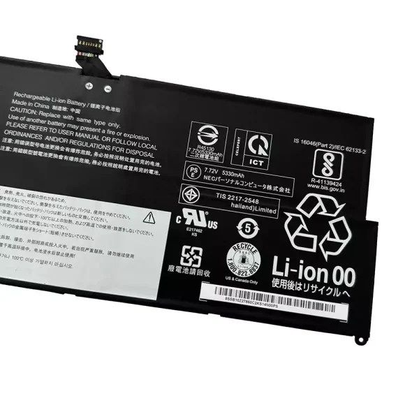 Акумулятор для ноутбука LENOVO L19M4PG4 L19C4PG4 L19D4PG3 - Зображення 4