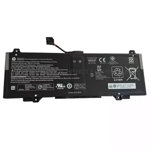 Акумулятор для ноутбука HP GG02XL